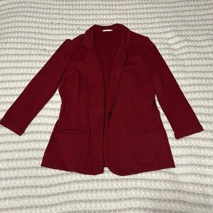 Le Lis, Women's Burgundy Blazer